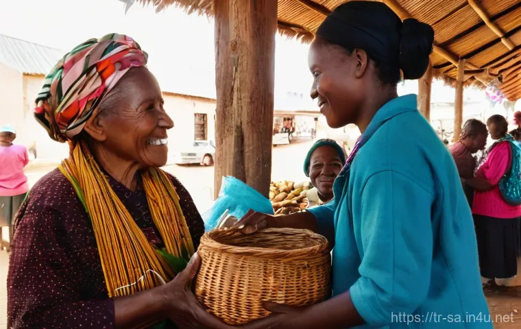 남아프리카 공화국 신용카드 사용 가능 여부 - **Urban Contactless Payment:** A vibrant and modern scene inside a sleek café in a bustling South Af...
